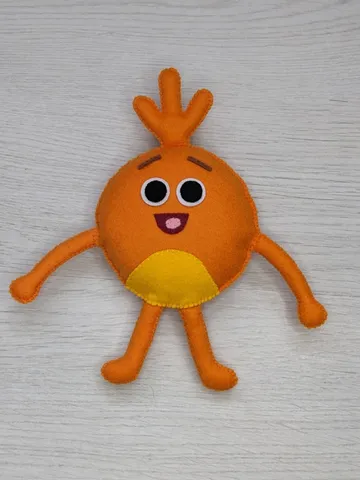 Super Simple Bumble Nums toy felt, The Bumble Nums make some bumble-rific meals, Bumble Nums orange $36.00
