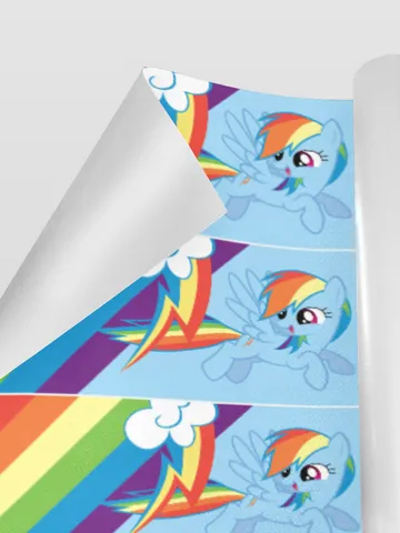 Rainbow Dash Gift Wrapping Paper 58"x 23" (1 Roll) $24.97