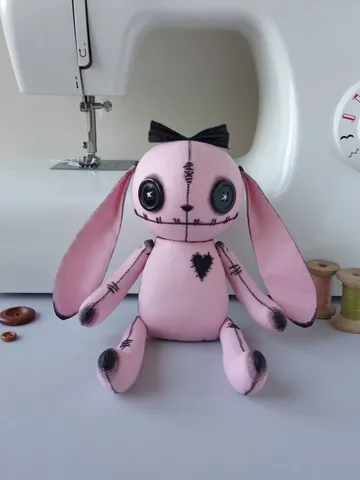 Handmade Bunny Doll – Pink $63.00