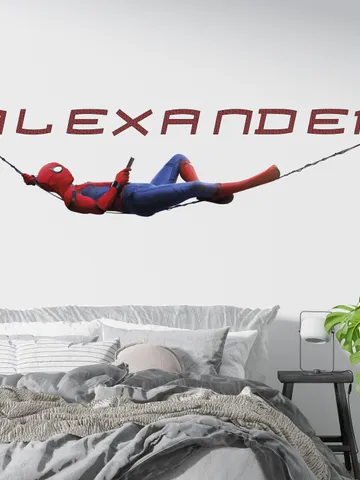Spiderman Personalized Wall Decal Superhero Custom name Sticker Playroom Decor Gift z3009 $16.99