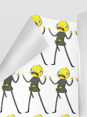 Lemongrab Gift Wrapping Paper 58"x 23" (1 Roll) $24.97