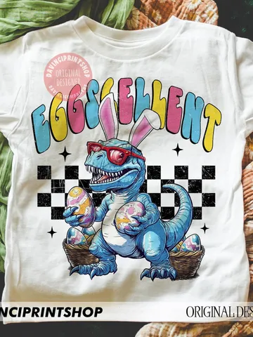 Easter Dinosaur Bunny T rex Boys Girls Kids Eggs Cellent Png, Happy Easter png, Dinosaur Easter Eggs png, Easter Bunny png, Easter Eggs png $6.00