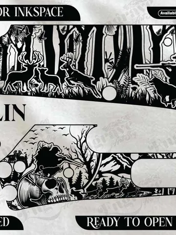 Marlin 336 Hunting Deer Design,lasercut,laserengraving,fiberlaser,engravingfiles $40.00