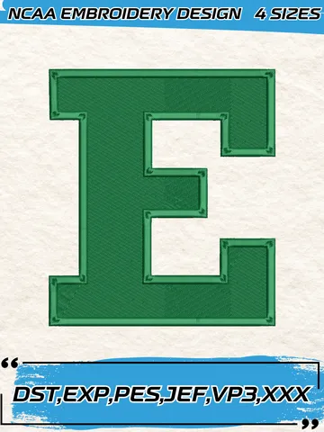 Eastern Michigan Embroidery Design,NCAA Logo Embroidery Design,Machine Embroidery Design File,4 Sizes, Digital Download $4.99
