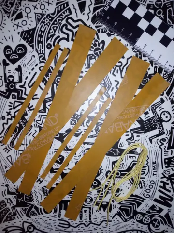 Latex Flat Rods Thera Band Gold $10.00