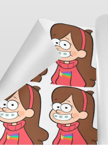 Gravity Falls Mabel Gift Wrapping Paper 58"x 23" (1 Roll) $24.97