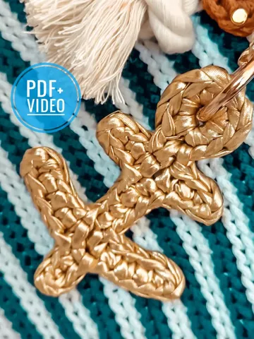 Crochet pattern anchor pendant digital instant download and video tutorial, bags charm, sea creature crochet, keychain ocean crochet $1.20
