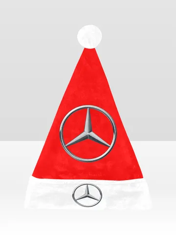 Mercedes Benz Santa Hat $42.00