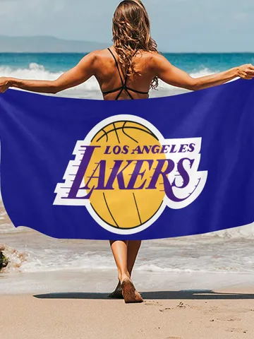 Los Angeles Lakers Beach Towel $45.00