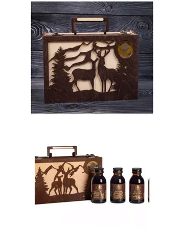 Gift case with balms from Altai, 4*100 ml $99.00