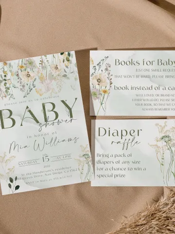 Rustic Boho Baby Shower Invitation; Boho Flowers Baby shower; Floral baby shower editable template ; Greenery Baby shower invitation DIY $17.95