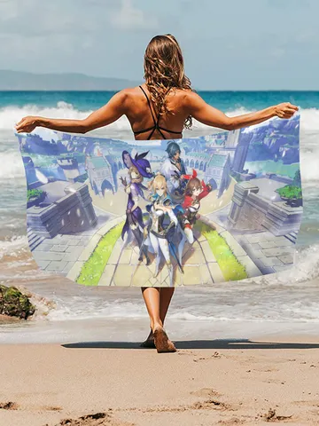 Genshin Impact Beach Towel $45.00