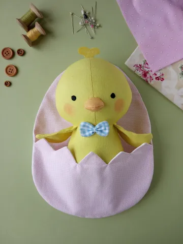 Chick and Egg Bed Sewing Pattern PDF $8.90