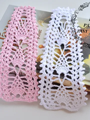 Bookmark crochet pattern, Lace bookmark crochet PDF, Handmade bookmark, Beautiful crochet bookmark, Easy pattern $2.55