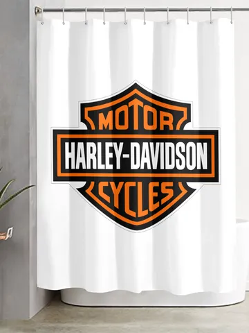 Harley Davidson Shower Curtain $48.00