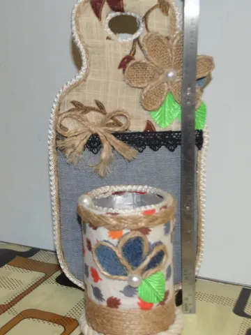 Beautiful kitchen cutlery 2 can holder decor. Kitchenware Basket Set, Storage Baskets, Jute Kitchen Baskets $19.00