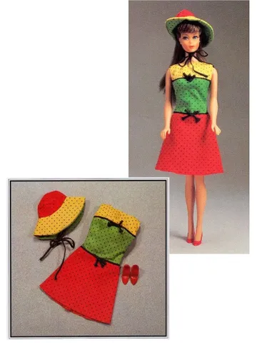 Vintage Barbie Sewing Pattern Studio Tour Wardrobe Clothes for Dolls 11-1/2" Digital Download PDF $1.90