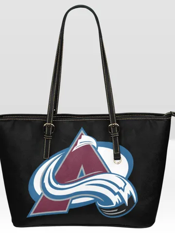 Colorado Avalanche Leather Tote Bag $60.00