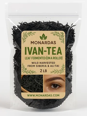 Ivan Tea 2 LB • Wild Harvested from Siberia • Fermented Leaf on Roller