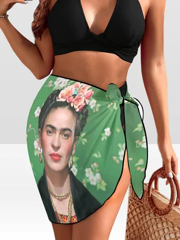 Frida Kahlo Beach Sarong Wrap $29.97