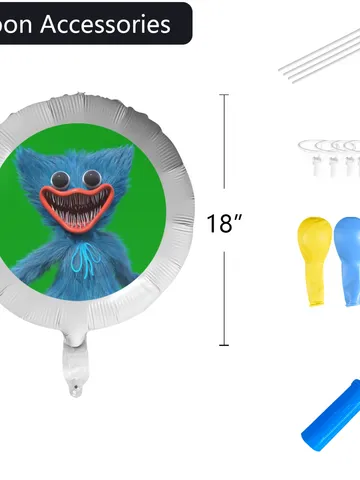 Huggy Wuggy Foil Balloon $24.00