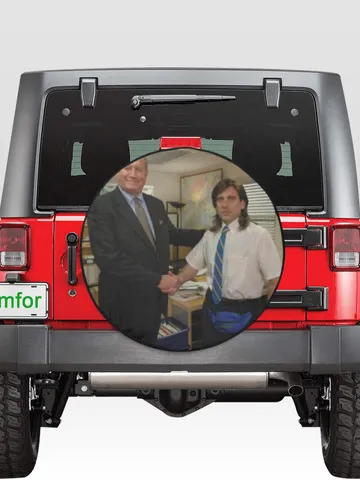 Michael Scott Office Tire Cover $60.00