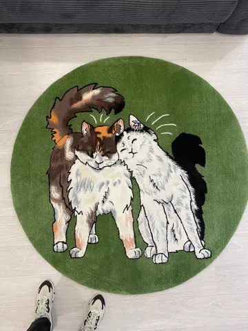 Feline Friends Rug $640.00