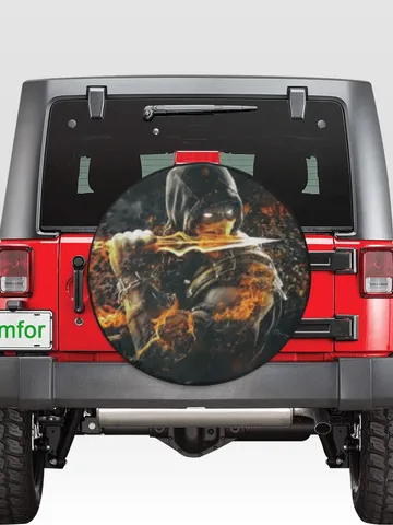 Scorpion Mortal Kombat Spare Tire Cover $54.00