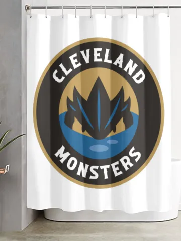 Cleveland Monsters Shower Curtain $48.00