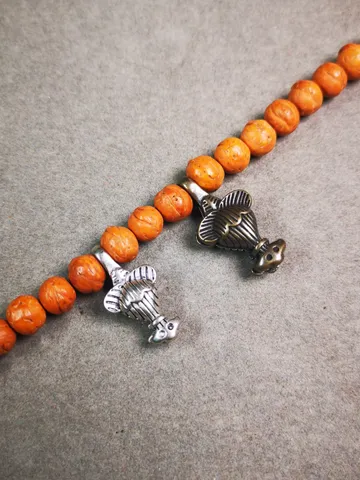 Gandhanra Handmade Buddhist Mala Counter Clip,Bum Counter Clip for Prayer Beads,Treasure Vase Shape $9.99
