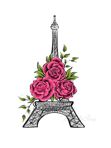Eiffel Tower png, Eiffel Tower clip art, Eiffel Tower illustration, Fashion art, Fashion Clipart, Fashion print, Paris clip art, Paris png $2.00