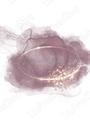 Beige Logo Background Png Neutral and rose gold logo design Brown alcohol ink logo png Taupe Watercolor logo background $2.44