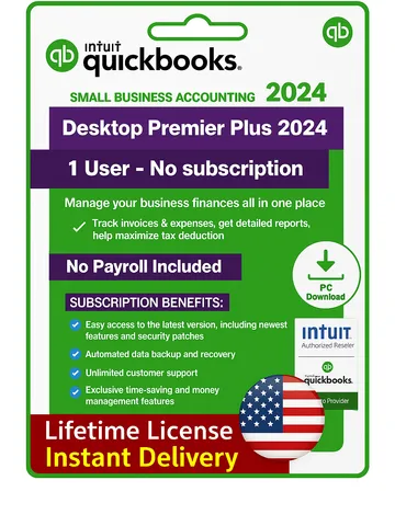 QuickBooks Desktop Premier 2024 Lifetime License