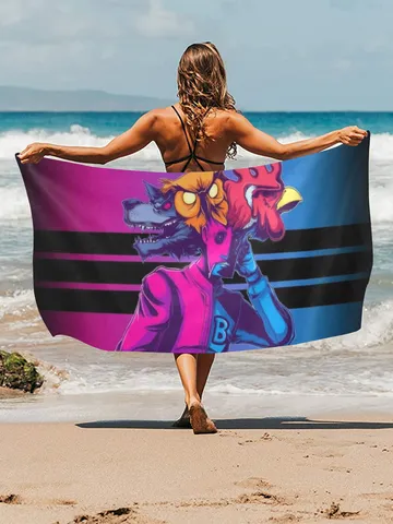Hotline Miami Beach Towel $45.00