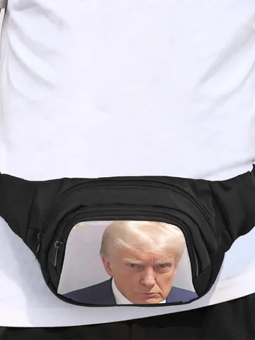 Trump Mugshot Fanny Pack, Waist Bag $39.97