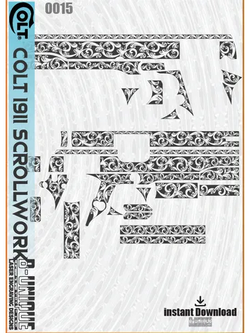 Colt 1911 Scrollwork $70.00