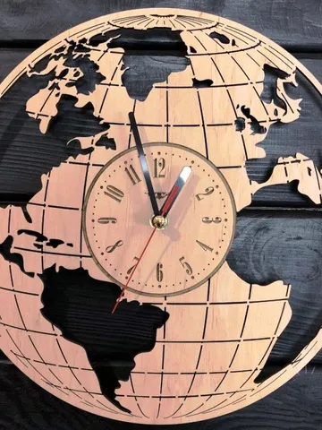Digital Template Cnc Router Files Clock Cnc for Wood Laser Cut Pattern $6.50