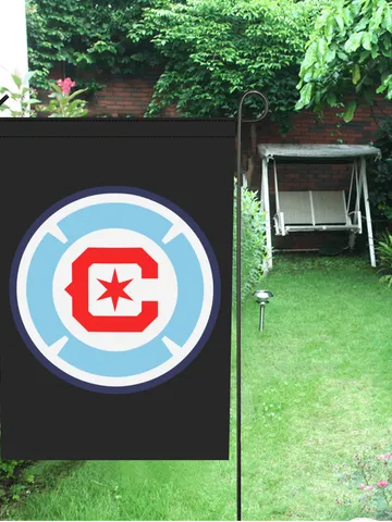 Chicago Fire Garden Flag (Two Sides Printing, without Flagpole) $24.97