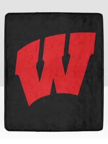 Wisconsin Blanket Lightweight Soft Microfiber Fleece $48.00