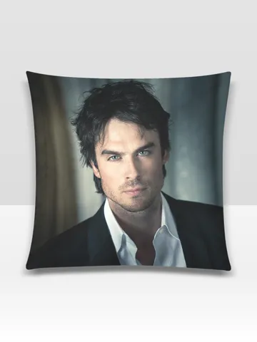 Ian Somerhalder Pillow Case (2 Sided Print) $30.00