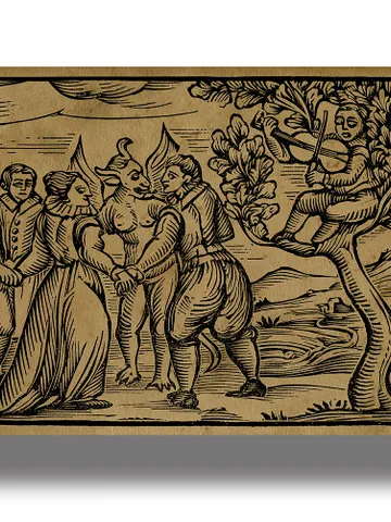 The Witches' Circle at the Sabbath. The ritual of black magic. $21.00