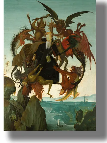 The Temptation of Saint Anthony. $21.00