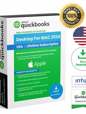 QuickBooks Desktop Pro 2024 Mac Lifetime License