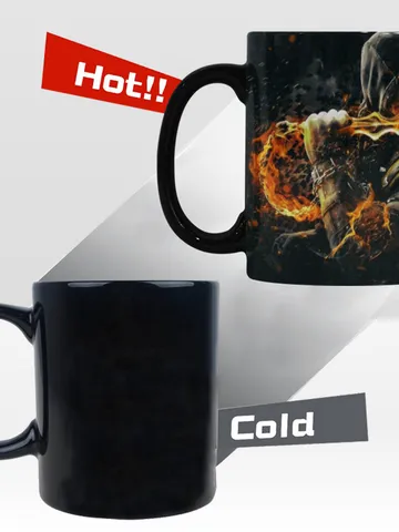 Scorpion Mortal Kombat Color Changing Mug $21.97
