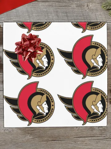 Ottawa Senators Gift Wrapping Paper $24.97