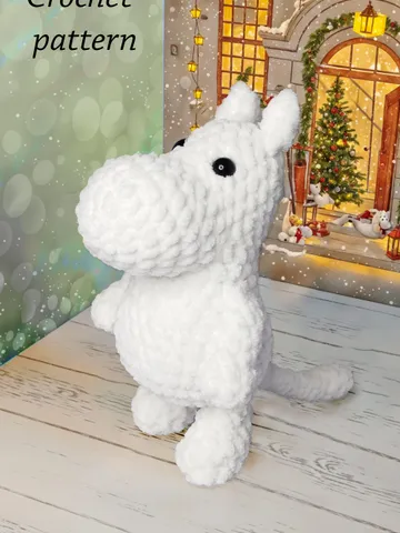 Crochet Pattern M' Troll Amigurumi Toy, PDF $8.90