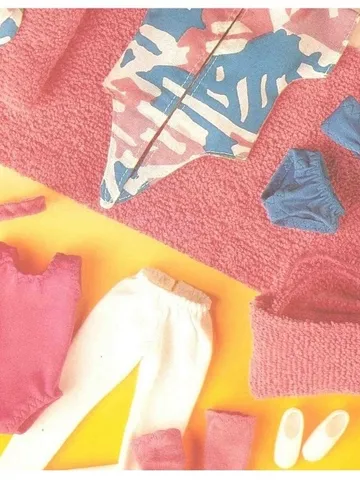 Vintage Barbie Sewing Pattern Wardrobe Clothes for Dolls 11-1/2" Digital Download PDF $1.90