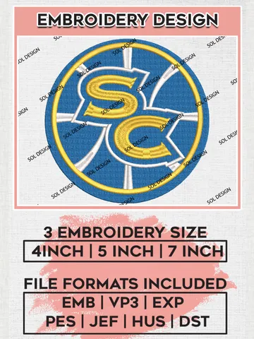 NBA SC Warriors Basketball Team Logo Embroidery Designs, NBA G League Team Embroidery Files, Basketball Machine Embroidery Designs, NBA Santa Cruz Warriors Team Logo, Sport Machine Embroidery Design, Digital Download $5.99