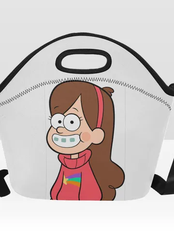Gravity Falls Mabel Neoprene Lunch Bag, Lunch Box $36.00