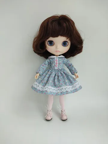 Dress pattern for Blythe dolls